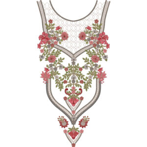 Neck Gala Embroidery Design