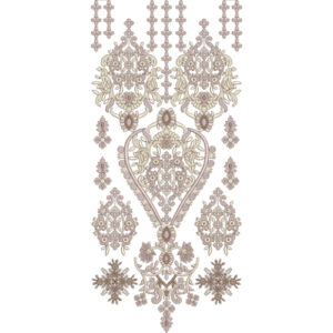 Neckline Embroidery Design