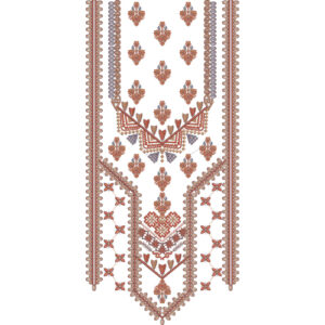 Simple Neck Embroidery Design