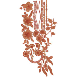 Neck Kurta Embroidery Design