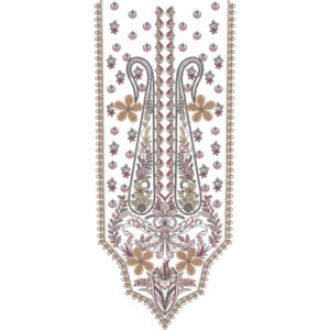 Beautiful Neck Embroidery Design