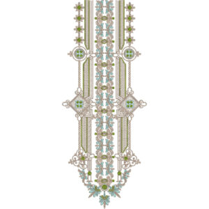Simple Neck Embroidery Design