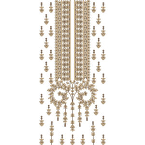 Neckline Embroidery Design