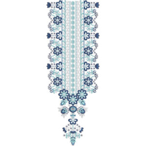 Simple Neck Embroidery Design