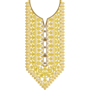 Neckline Embroidery Design