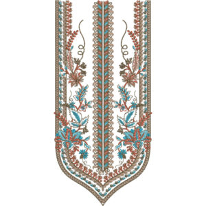 Simple Neck Embroidery Design