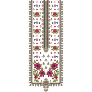 Neck Kurta Embroidery Design