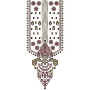 Neck Gala Embroidery Design
