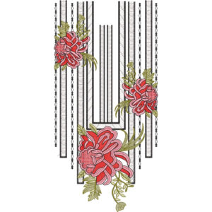 Neck Kurta Embroidery Design