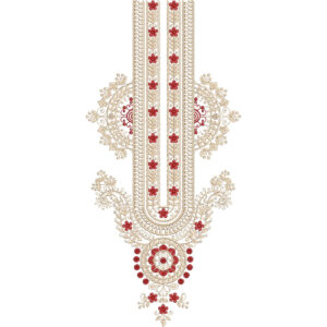 Beautiful Neck Embroidery Design