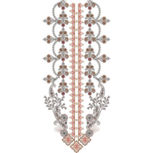 Simple Neck Embroidery Design