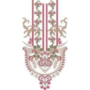 Neck Gala Embroidery Design