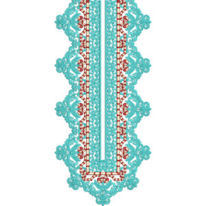 Neckline Embroidery Design