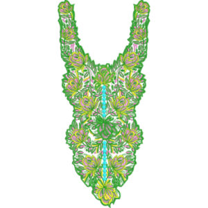 Simple Neck Embroidery Design