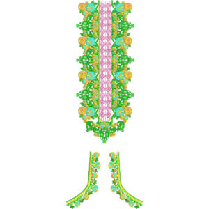Neck Kurta Embroidery Design