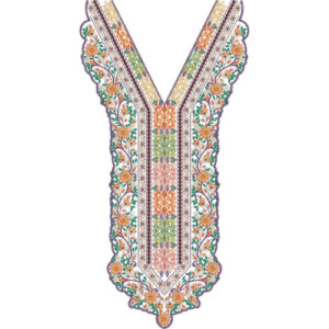Neck Kurta Embroidery Design