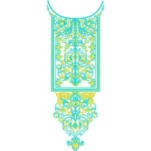 Beautiful Neck Embroidery Design