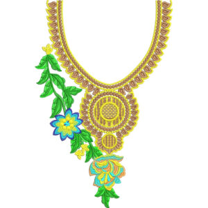 Neck Kurta Embroidery Design