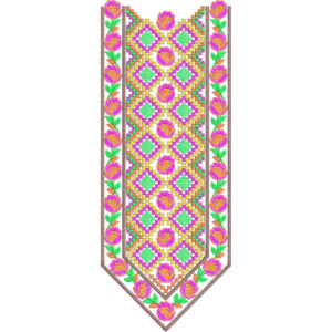 Neck Gala Embroidery Design