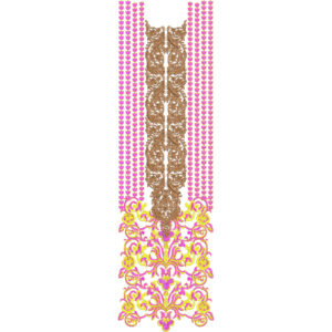 Beautiful Neck Embroidery Design