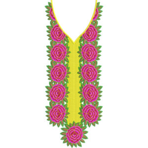 Simple Neck Embroidery Design