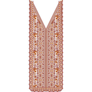 Neckline Embroidery Design