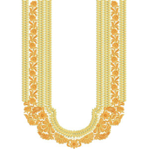 Beautiful Neck Embroidery Design