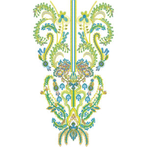 Simple Neck Embroidery Design