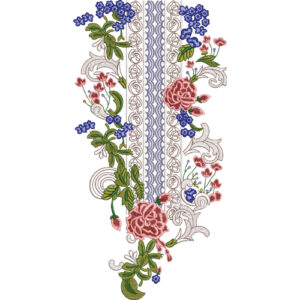 Neck Gala Embroidery Design