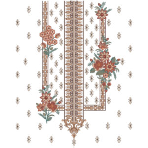Neck Kurta Embroidery Design