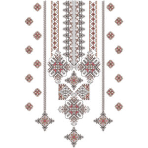 Neck Kurta Embroidery Design
