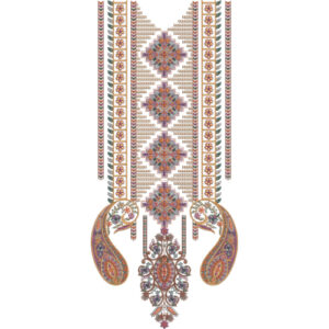 Beautiful Neck Embroidery Design
