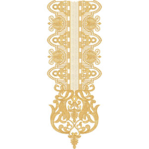 Unique Neck Embroidery Design