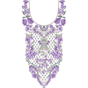 Simple Neck Embroidery Design