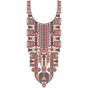 Neckline Embroidery Design