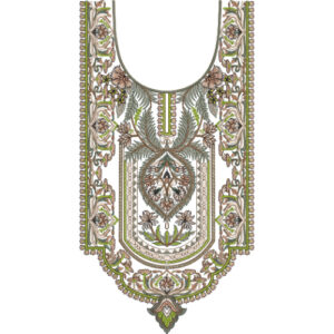 Neck Kurta Embroidery Design