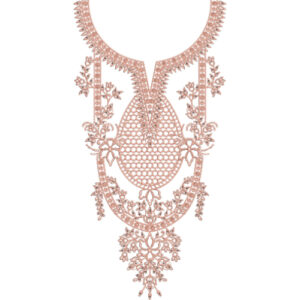 Beautiful Neck Embroidery Design