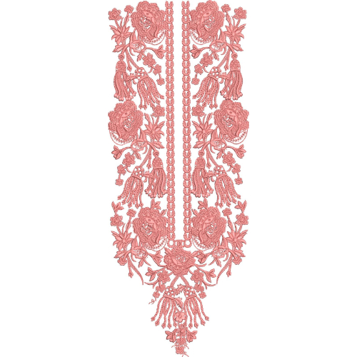 Neck Kurta Embroidery Design