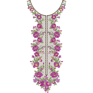 Neck Gala Embroidery Design