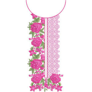 Simple Neck Embroidery Design