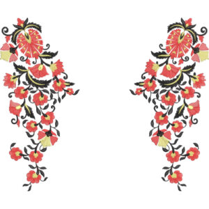Neck Gala Embroidery Design