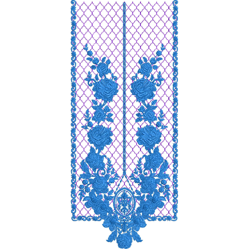 Simple Neck Embroidery Design