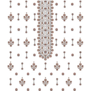 Beautiful Dress Embroidery Design