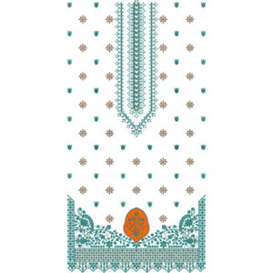 Simple Dress Embroidery Design