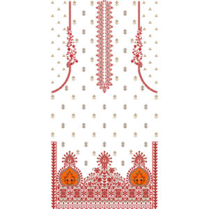 Unique dress Embroidery Design