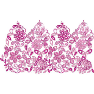 Unique Flower Embroidery Design