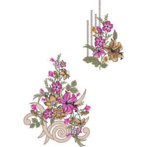 Flower Embroidery Design