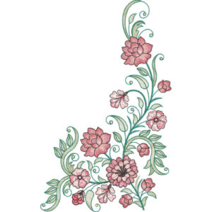 Beautiful Flower Embroidery Design