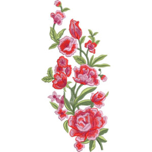 Simple Flower Embroidery Design