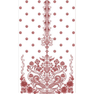 Flower Dress Embroidery Design